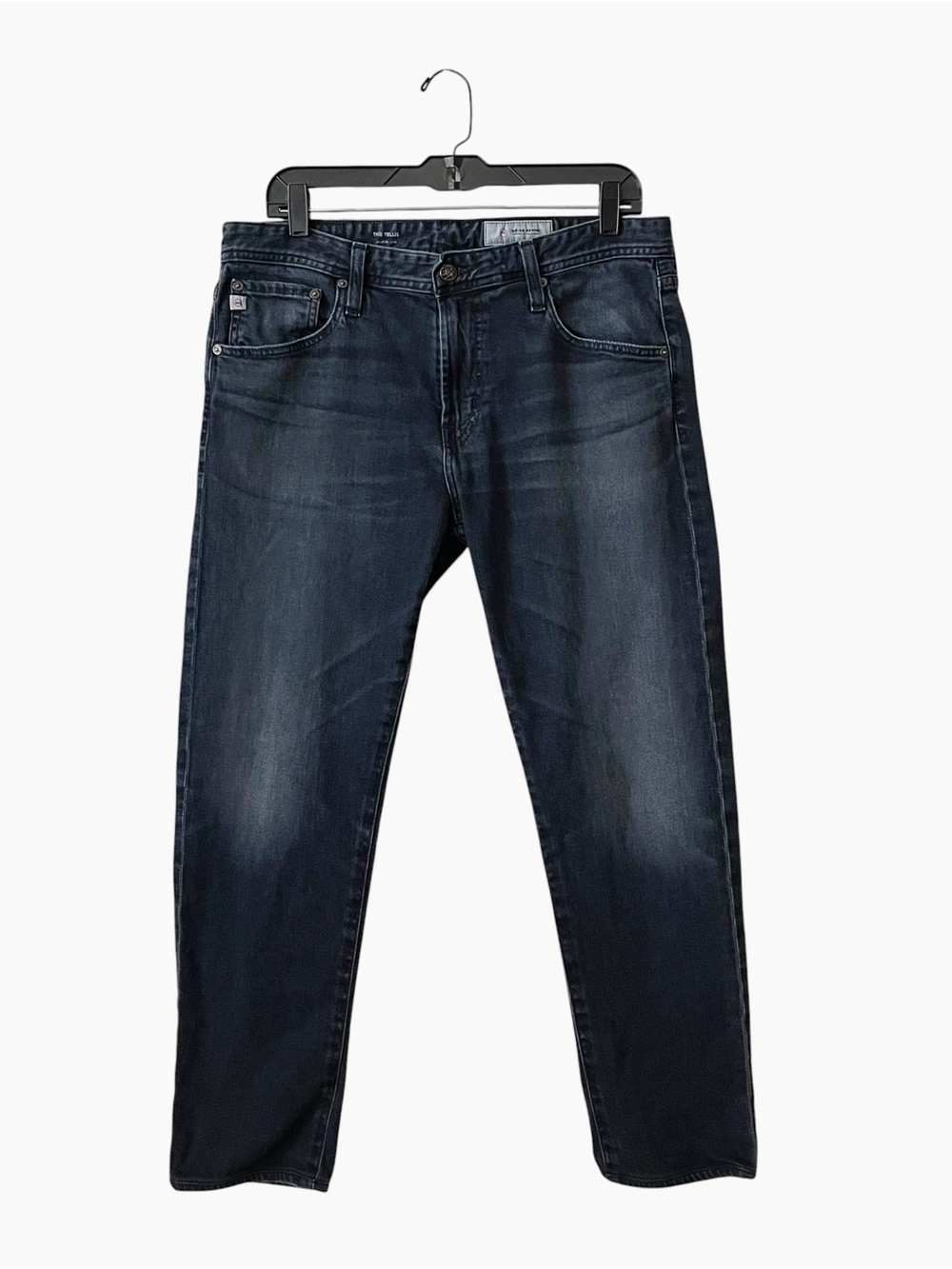 AG Tellis Jeans Mens 34R Dark Blue Modern Slim Stretch AG-ED Denim Pants Casual